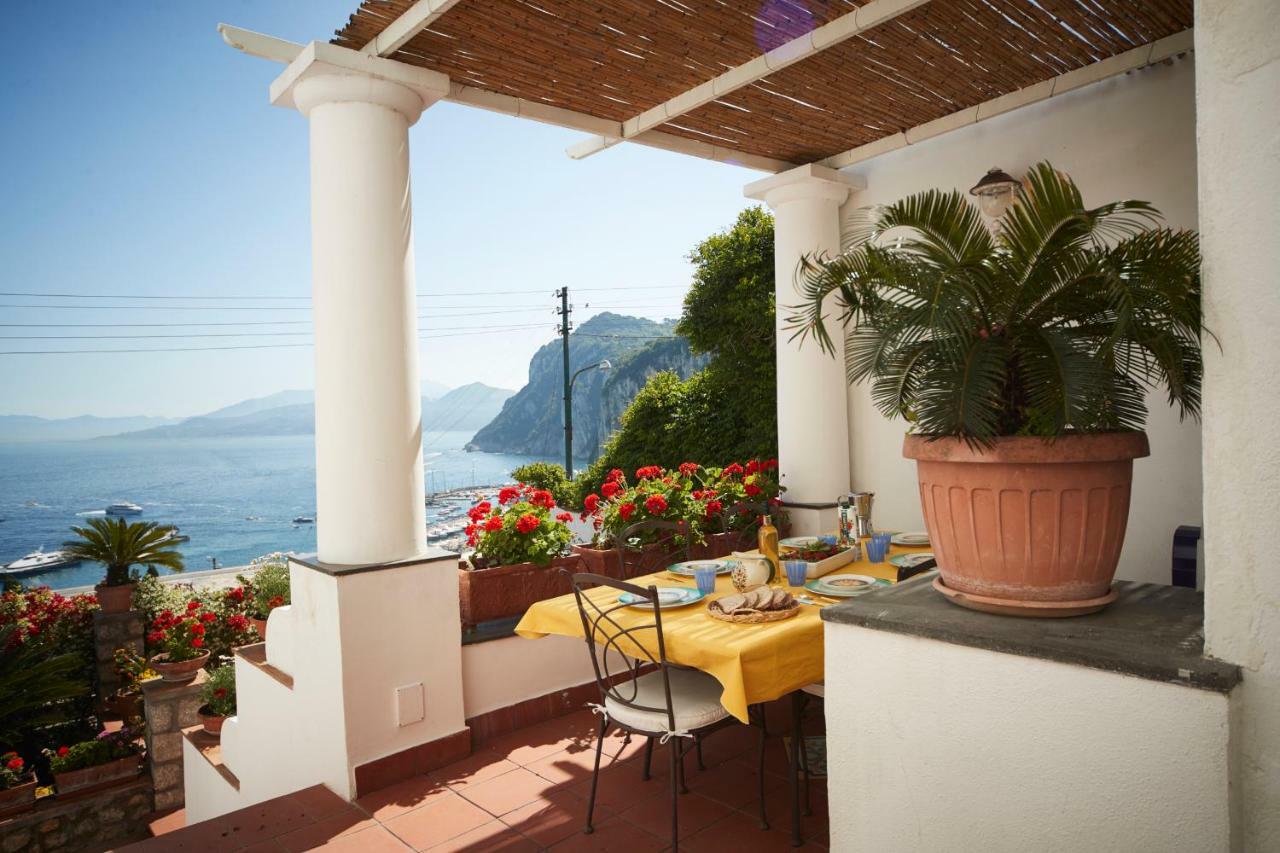 Villa Chiara Capri Marina Grande Exteriör bild