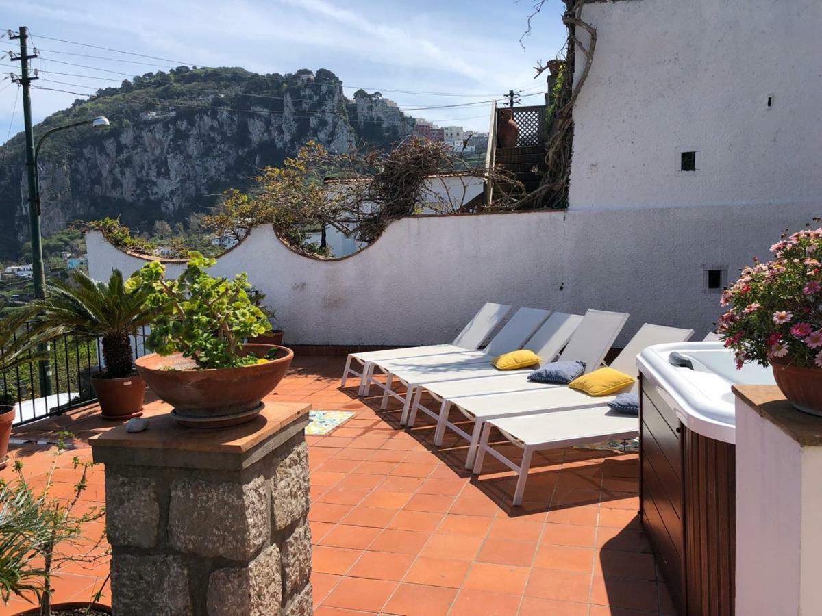 Villa Chiara Capri Marina Grande Exteriör bild